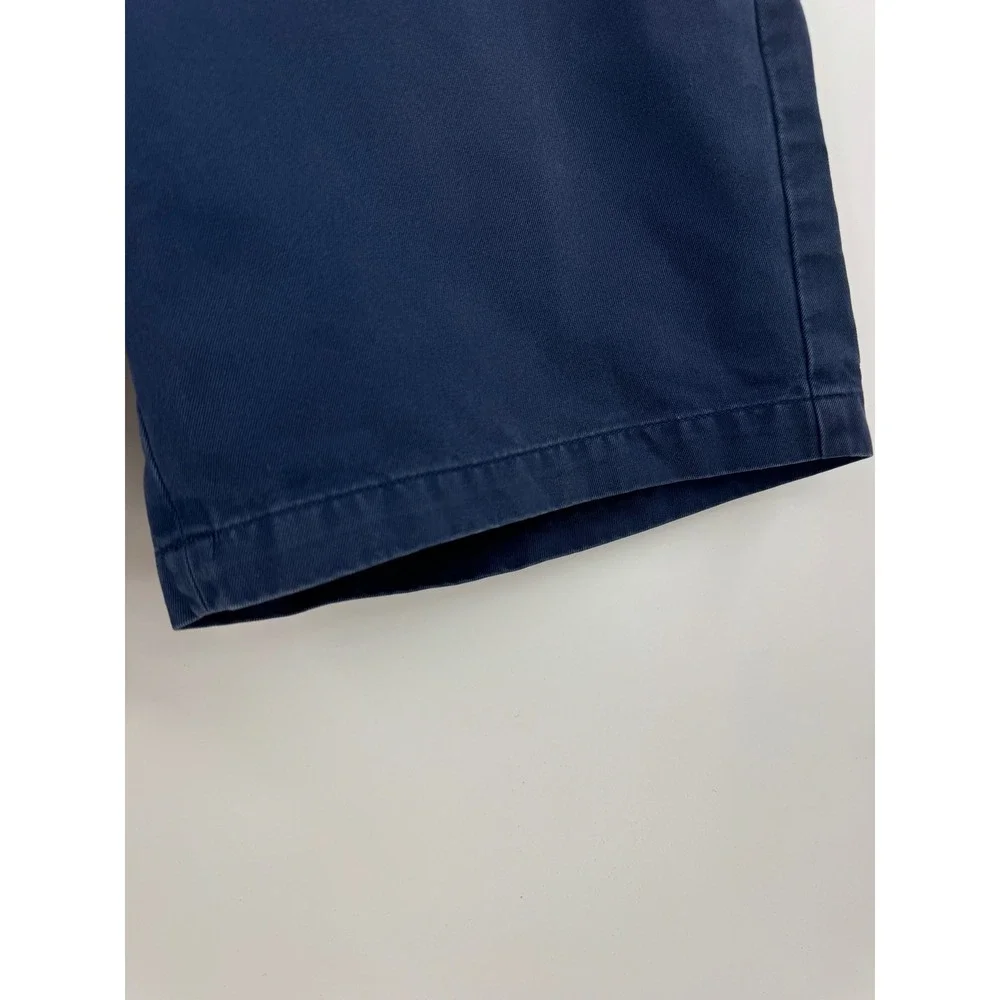 Vineyard Vines Mens 32 Club Short Navy Blue Cotton Chino Flat Front Shorts